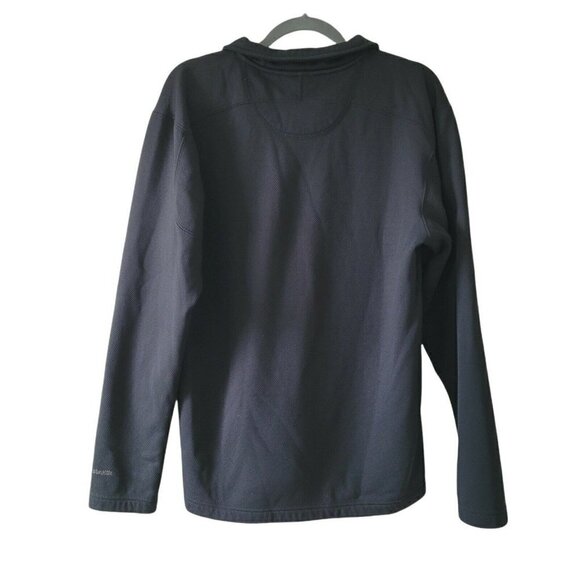 The North Face Men's TKA Stealth 1/4 Zip Sweatshirt Fleece Lined Black Medium - Picture 2 of 12